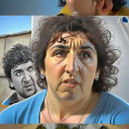 Create a highly realistic 3D scene. An detailed Realistic of Play Football Diego Maradona transforming her into a woman with the same specifications as the attached image. The method of transforming the painting in full detail. A comedic and funny touch. Ultra wide angle. Extremely realistic fine details. Highly realistic detailed display. Great full presentation and amazing drawing style. Transfer the full detailed drawing of the image at a wide and precise angle. Inspiri