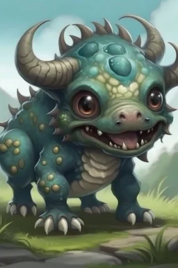 cute amalgam beast from all worlds animals