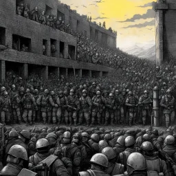 Here's to the winners of the human race Here's to the losers in the game Here's to the soldiers of the bitter war Here's to the wall that bears their name