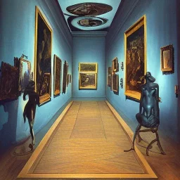 art gallery by dali