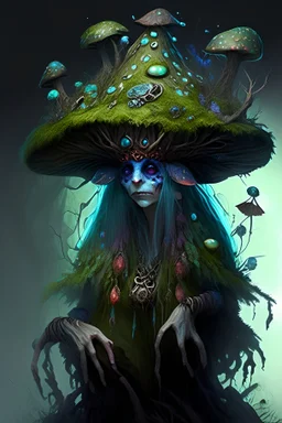 poisonous mushroom druid