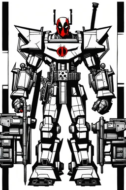 Deadpool mecha, photograph