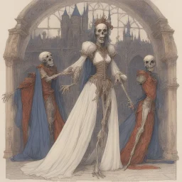 [art by Michael Kaluta] Danse Macabre - Medieval Marginalia