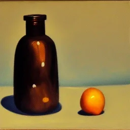 still life bottle