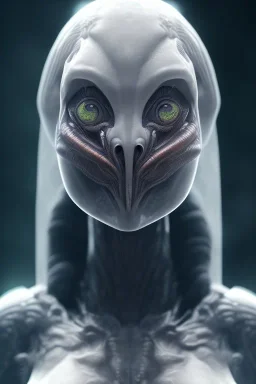 alien, ancient, 8k, finely detailed, photo realistic, female