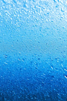 glass surface forming ice crystals
