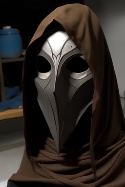 Add a cloak on top of the mask