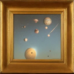 Louis Philippe Crepin, space, stars, planets