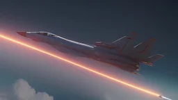 fighter jet shootss= missile at passenger 747 plane and it explodes over the ocean