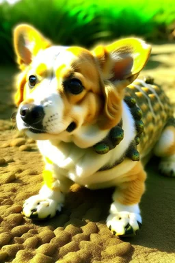 Corgi tortoise