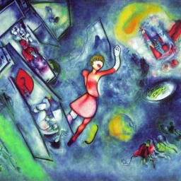 evangelion chagall painting