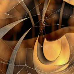 SPIDER WEB Alvazovsky Abstract