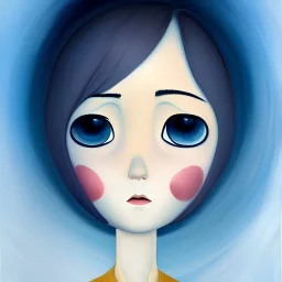 SongOfTheSea, lady, Portrait, full body, realistic painting, detailed, medium shot