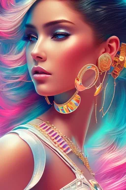 sexy, beautiful, young woman, detailed gorgeous face, vaporwave aesthetic, synthwave, colorful, psychedelic, artstation, concept art, smooth, extremely sharp detail, finely tuned detail, ultra high definition, 8 k, unreal engine 5, ultra sharp focus, illustration, art by artgerm mary dimova,