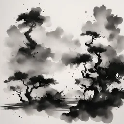 Ink Brush Painting