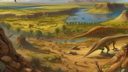 terreno en la época de Eón Fanerozoico