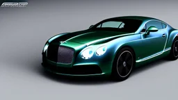 Armored Futuristic Bentley GT, Photorealistic,4k, Front View, works for a pc wallpaper