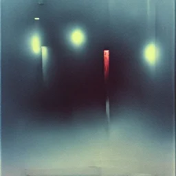 photographic camera in abstract style. fog and smoke in atmosphere. bokeh, lens flare. Dark mood. Dripping paint. oil on canvas, high detailed. beksinski