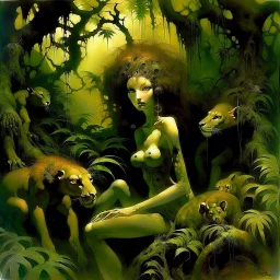 Jungle.Leonor Fini