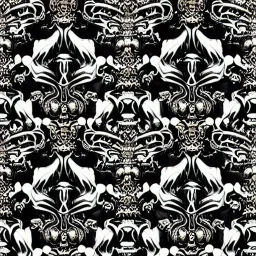 the source of future growth dramatic, elaborate emotive metallic Baroque and Rococo styles to emphasise death as a transcendental, seamless pattern, symmetrical, large motifs, sistine chapel ceiling, 8k image, sharp focus, gothic mothifs and (skulls:1) in rococo style, black metal forge, black colors, perfect symmetry, 3D, no blur, sharp focus, photorealistic, insanely detailed and intricate, cinematic lighting, Octane render, epic scene, 8K