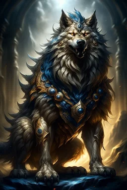 wolf god majestic