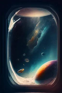 Space inside glass