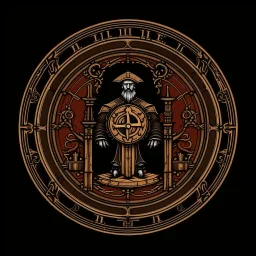 Circle Timelord logo from the medieval era