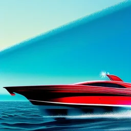 fullbody Drawing of 'sketch of SUperBoat',intricate detail,andrea bonelli,Kilian Eng,Ohrai,evan lee,Aleksandr Sidelnikov,KyuYong Eom,three quarters frontal aerial view,toned colors,16k