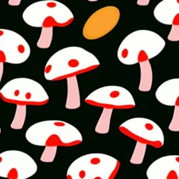 polkadot mushrooms