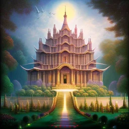 Temple of soul like a dream within a dream within a dream