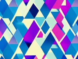 wallpaper triangles technologie blue pink minimalist