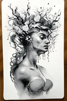 Transcendant Creativity; Ink Wash