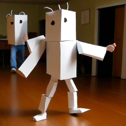 milk carton dancing