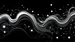 lyrical abstraction, vector art, award winning black and white clip art, on Pixiv, very detailed, trending on Artstation, beautiful, 4k, HD wallpaper, Title-Shift, VO commercial, C4D, Super-