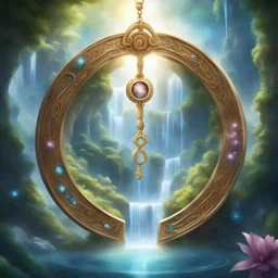 With a deep breath, Emma opened the locket, revealing a magical key that resonated with the portal's energy. As the celestial alignment reached its peak, the portal shimmered to life, and Emma stepped into a breathtaking realm filled with floating islands, talking animals, and sparkling waterfalls.