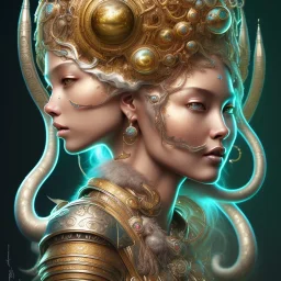 ssango fantasy, fantasy magic, intricate, sharp focus, illustration, highly detailed, digital painting, concept art, matte, artgerm and paul lewin and kehinde wiley, masterpiece silver elephant head bronze Asian African girl nice breast Afo hair turquoise sun rain waves