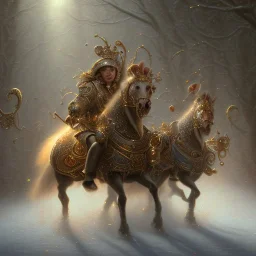 Alex Alemany style, Christmas In Vienna, horse driven vehicle, snow falling,trending on Artstation elegant extremely detailed fantasy intricate rose tones oil on canvas cinematic lighting beautiful dynamic lighting award winning high definition crisp quality colourful hdr acrylic art Thomas Kinkade Magic Realism Fine art America organic shapes ornate maximalist vibrant Ernst Haeckel coherent catherine abel Pablo Rey