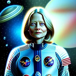 Jodie Foster in space