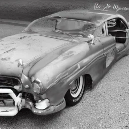 50'S GUITAR ROCKABILLY HOTROD SPACESHIP