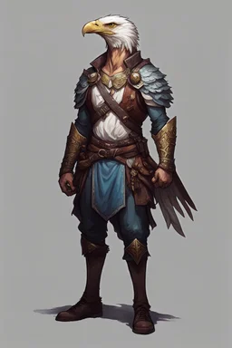 dnd half eagle half human character