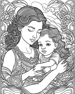 my mother's coloring page