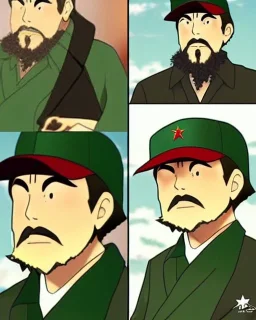 Fidel Castro as an anime character