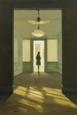 the art of empty space; a minimalist, expressionist version of John Atkinson Grimshaw