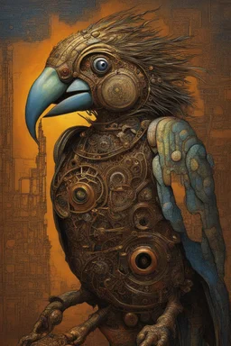 AI as a Stochastic Parrot; Steam Punk; Van Gogh; Hundertwasser; Giger; Golden Hour; Iridescent; Controversial; Superbly Detailed; Stupendous