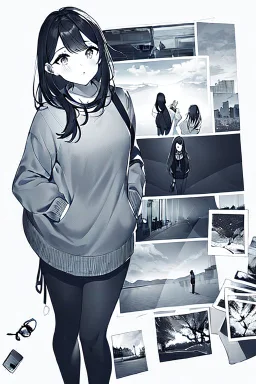girl pose for photo