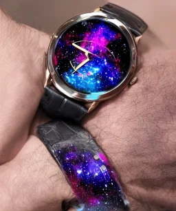 wristwatch galaxy universe