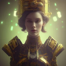 composition,portrait painting of a steampunk princess,steampunk center, ultra realistic, concept art, intricate details, eerie highly detailed, shiny, smooth, studio quality, octane render, Surrealism, Triadic colour scheme,glow-stick, ambient lighting,nightclub lighting, polaroid, 100mm, --ar 1:1 --v4