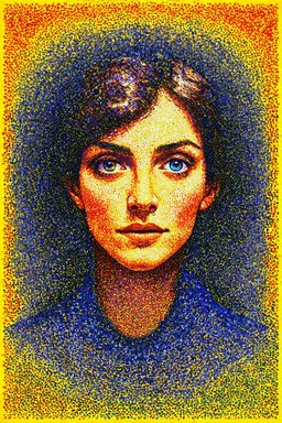a competition to out-mad other people; pointillism; golden ratio