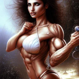 penelope cruz bodybuilder fbb by gerald brom luis royo