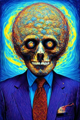 madness is the soul's protest; surrealistic optical art